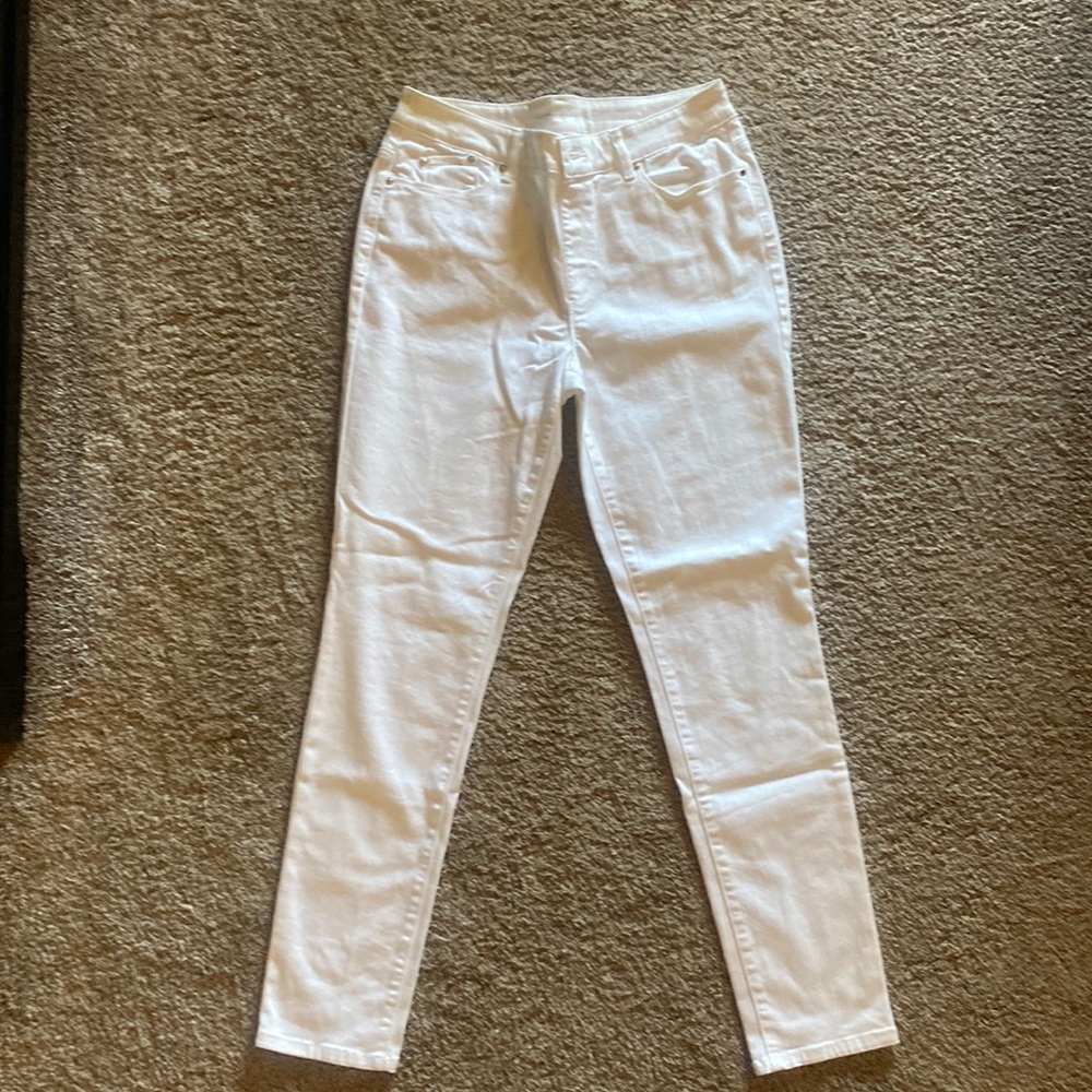Chico’s the Platinum White Jeggings